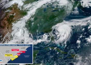 Tropical Storm Chantal forms off South Carolina coast, impacts to be seen across Southeast
