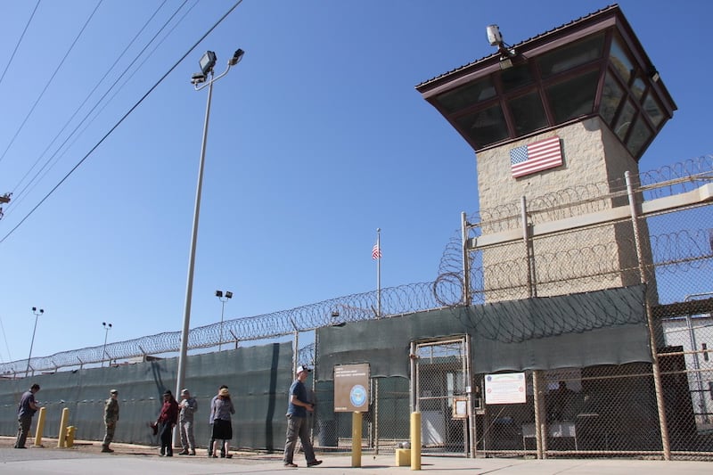 The US Military's Prison in Guantanamo Bay, Cuba.