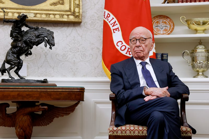 Rupert Murdoch has let The Wall Street Journal's news side report on matters involving the president.