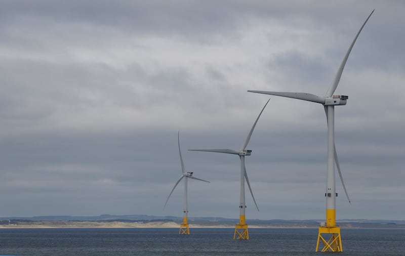 Trump has long criticized the European Offshore Wind Deployment Centre near his course in Aberdeen.