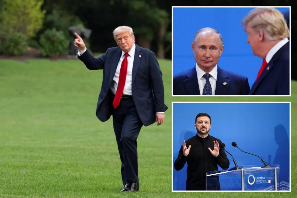 Trump announces US will send Patriot missiles to Ukraine, says Putin ‘talks nice but then he bombs everybody in the evening’