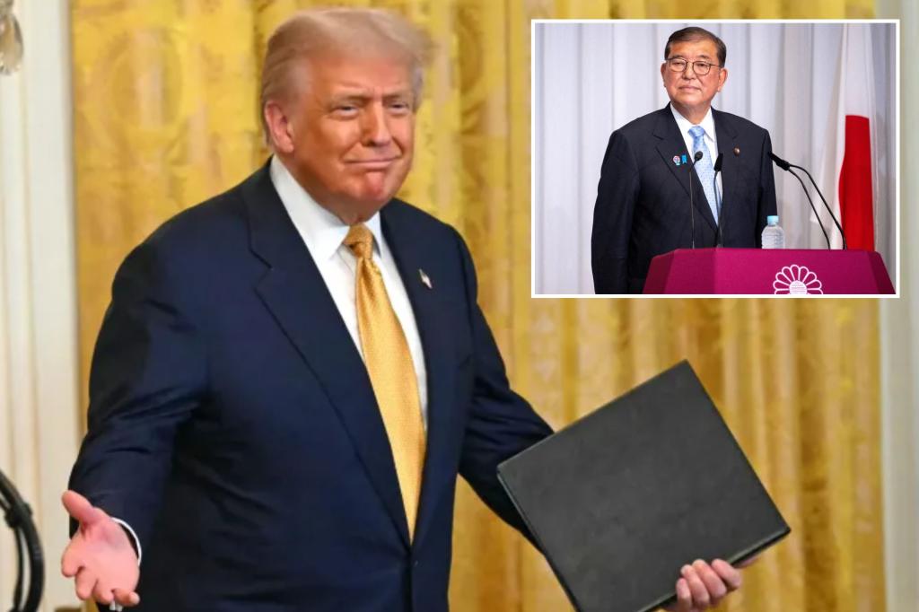 Trump announces sweeping Japan trade deal with $550B investment by Tokyo