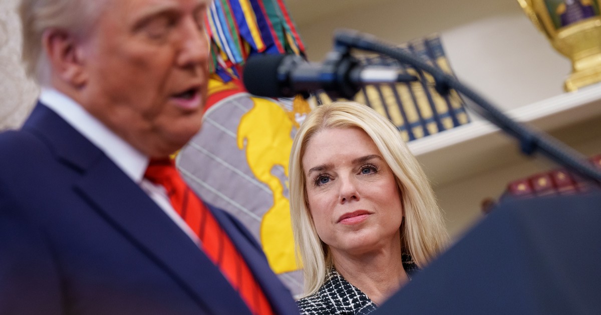 Trump frustrated at having to take the heat for Pam Bondi s handling of Trump frustrated at having to take the heat for Pam Bondi s handling of