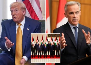 Trump says it’s hard to make deal with Canada for backing Palestinian statehood