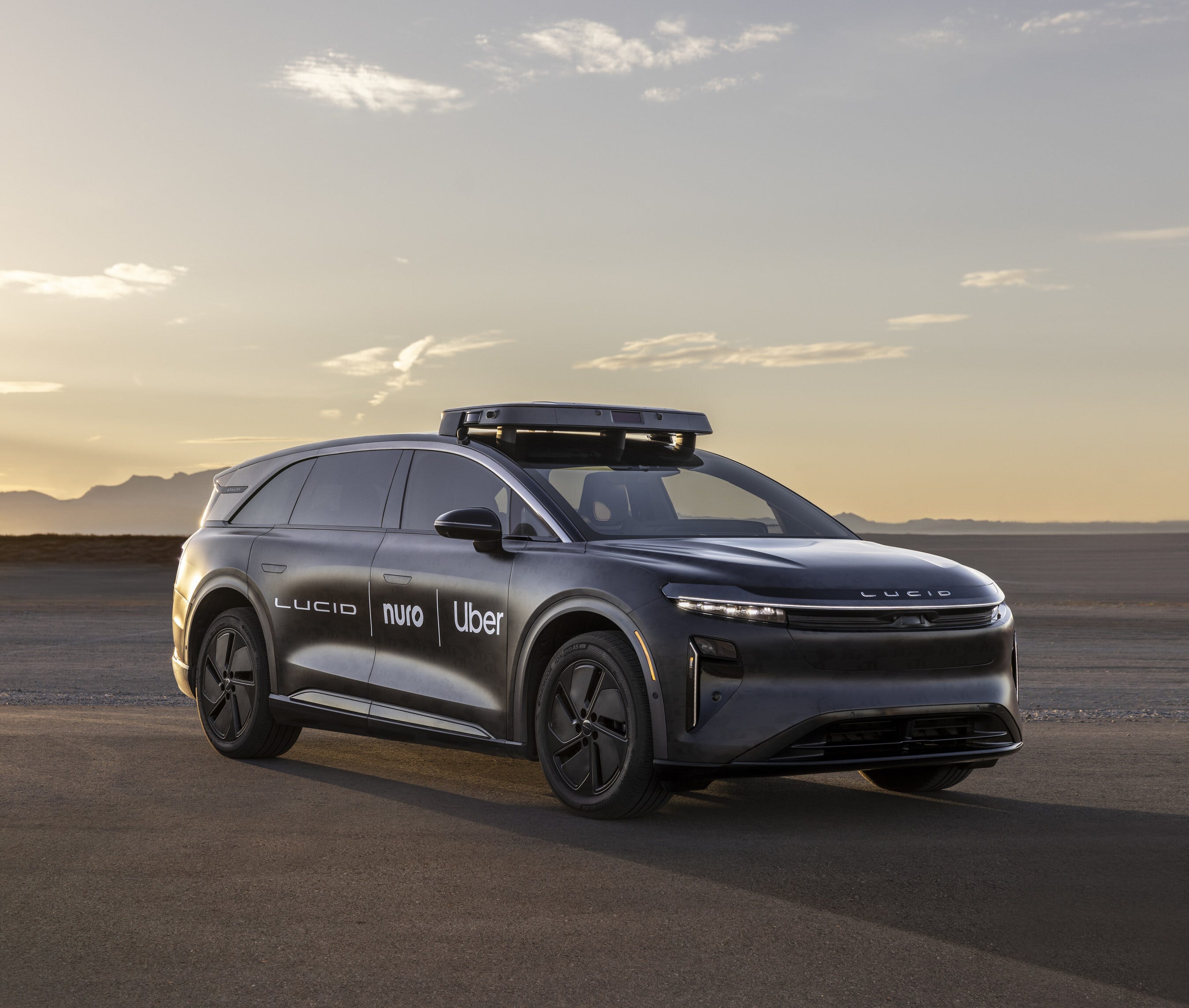 Uber's upcoming robotaxi will be based on Lucid's Gravity SUV EV, powered by Nuro's technology.