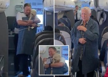 Utah pilot surprises grandma who had no idea her grandson was on the same flight: heartwarming video