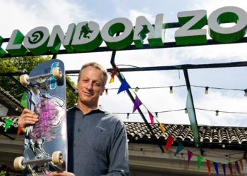 We Caught Up with Pro Skater Tony Hawk … at the Zoo
