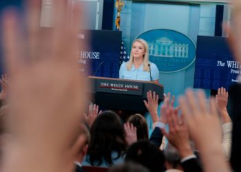 White House Press Secretary Tries To Explain Why Pam Bondi Once Said She Had Jeffrey Epstein Client List, But Now The DOJ Says There Isn’t One