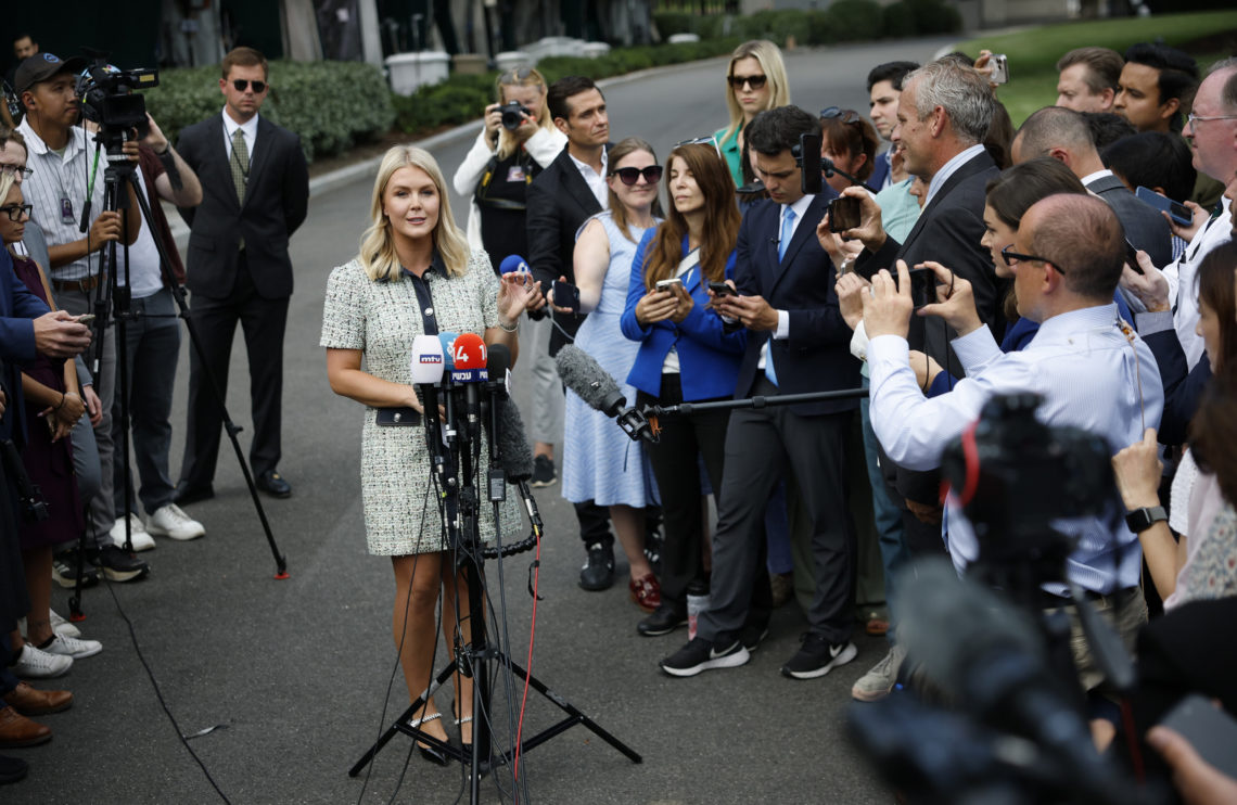 White House Reacts to Report FBI Was Asked to Flag Trump in Epstein Files
