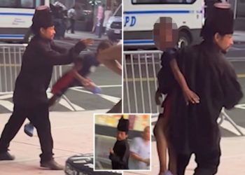 Would-be kidnapper grabs boy, 6, off Coney Island street as screaming child’s parents chase him down, wild video shows