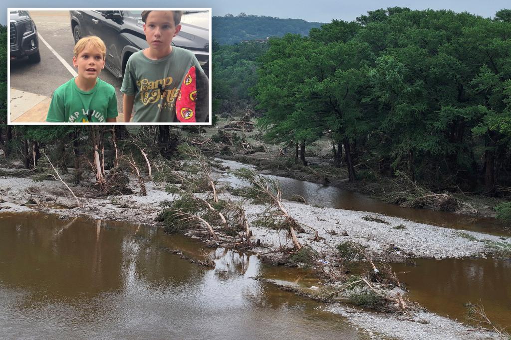 Young brothers swam for their lives to survive Texas flooding at Camp La Junta: ‘We had one choice’