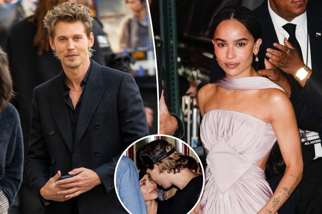 Zoe Kravitz, Austin Butler spotted out together at immersive NYC show after sparking romance rumors