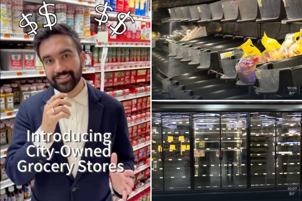 Zohran Mamdani’s NYC grocery stores scheme draws fresh scrutiny as video of empty, city-owned Missouri market goes viral