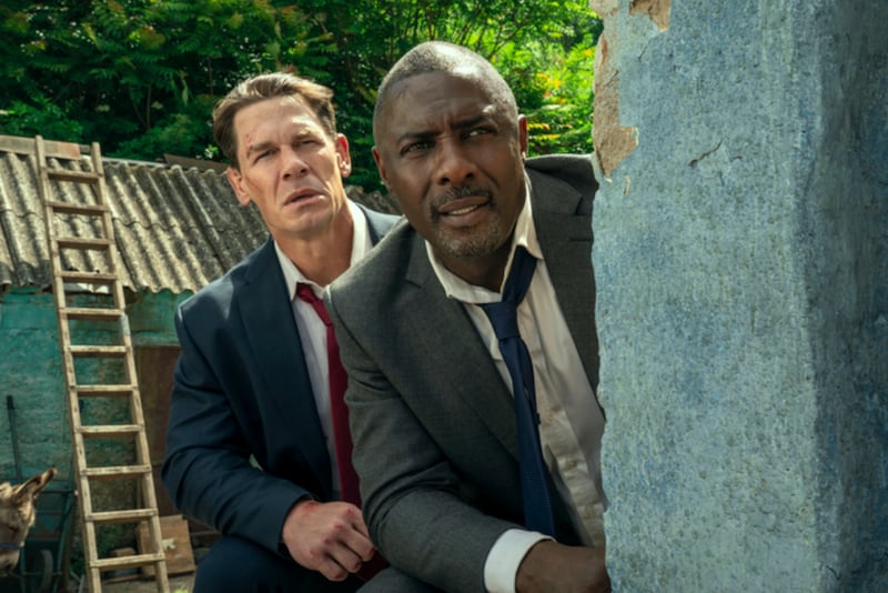 John Cena and Idris Elba