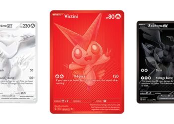 ‘Pokémon TCG: Black Bolt’ & ‘White Flare’ Features Over 150 Illustration Rare Cards