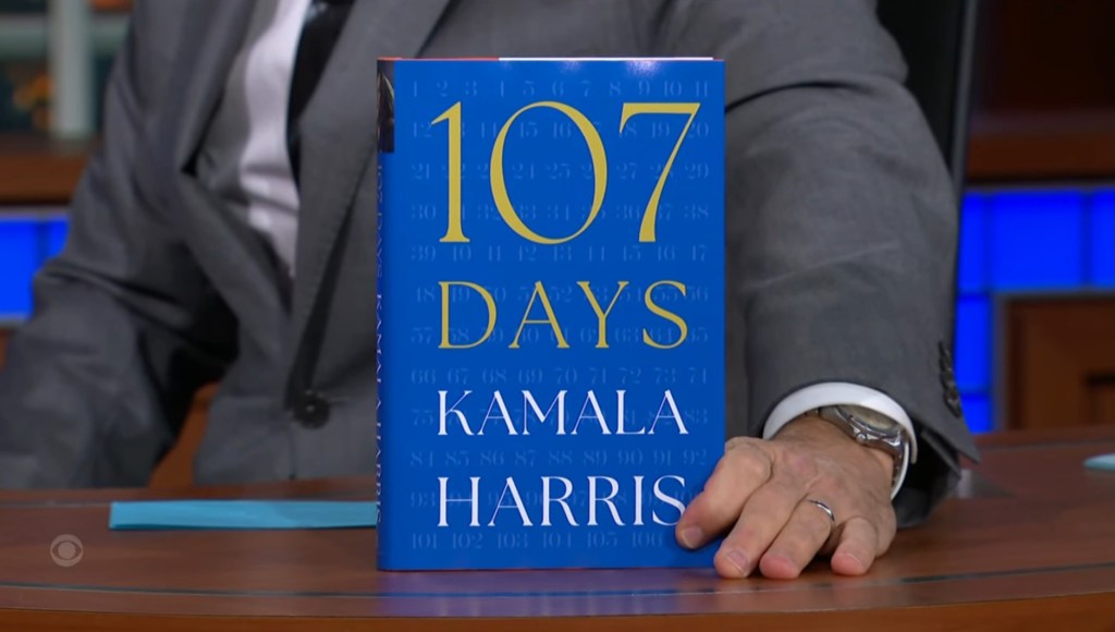 Harris described the book as a “behind the scene sharing of what it means to run for president.” 