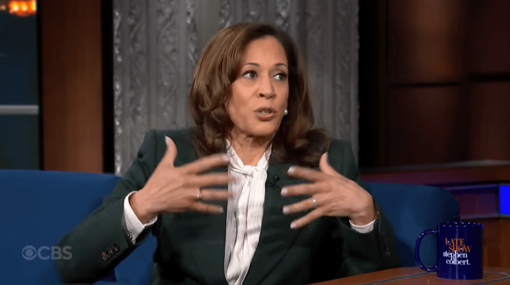 Harris suggested she wouldn't run for the White House in 2028.