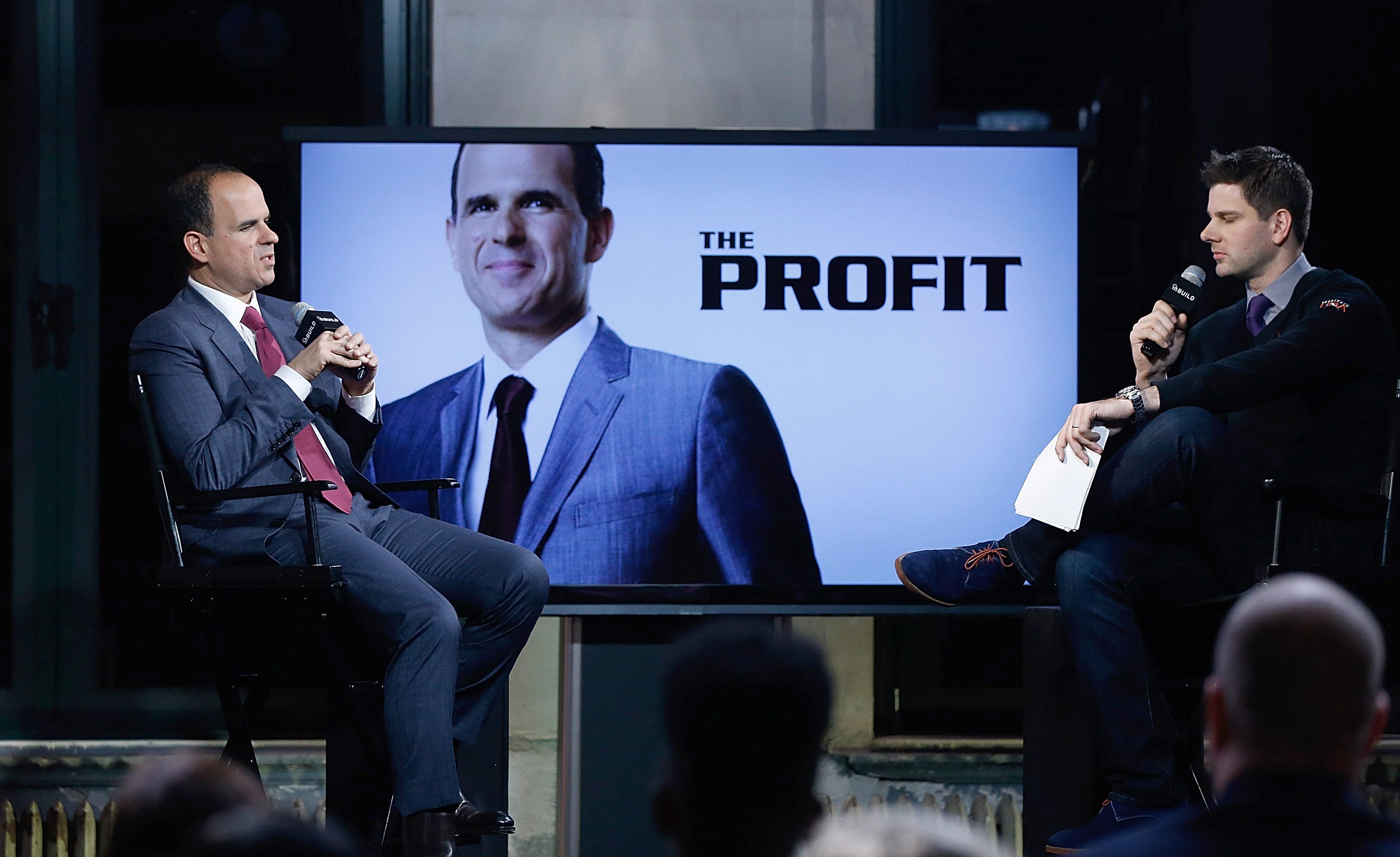 Marcus Lemonis of "The Profit" speaks during AOL Build at AOL Studios In New York on December 3, 2015 in New York City.