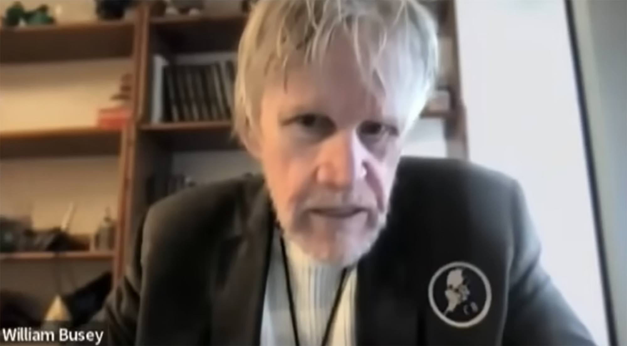 Gary Busey virtual court hearing in July 2025