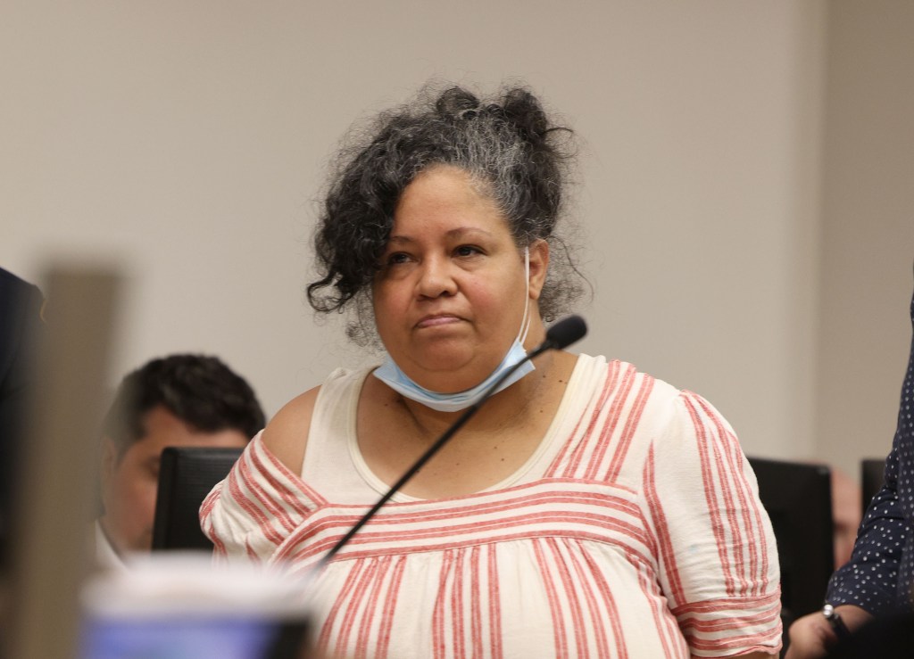 Strother's mother, Naida Jorge, 54, was arrested after investigators determined she helped clean up the crime scene. 