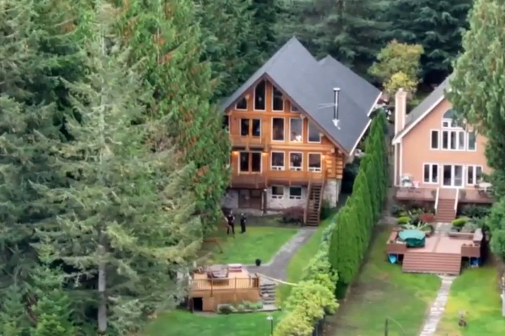 A view of the family's washington home.