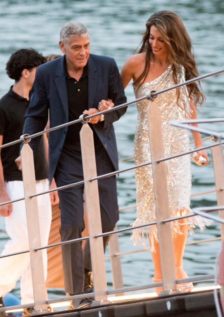 George and Amal Clooney