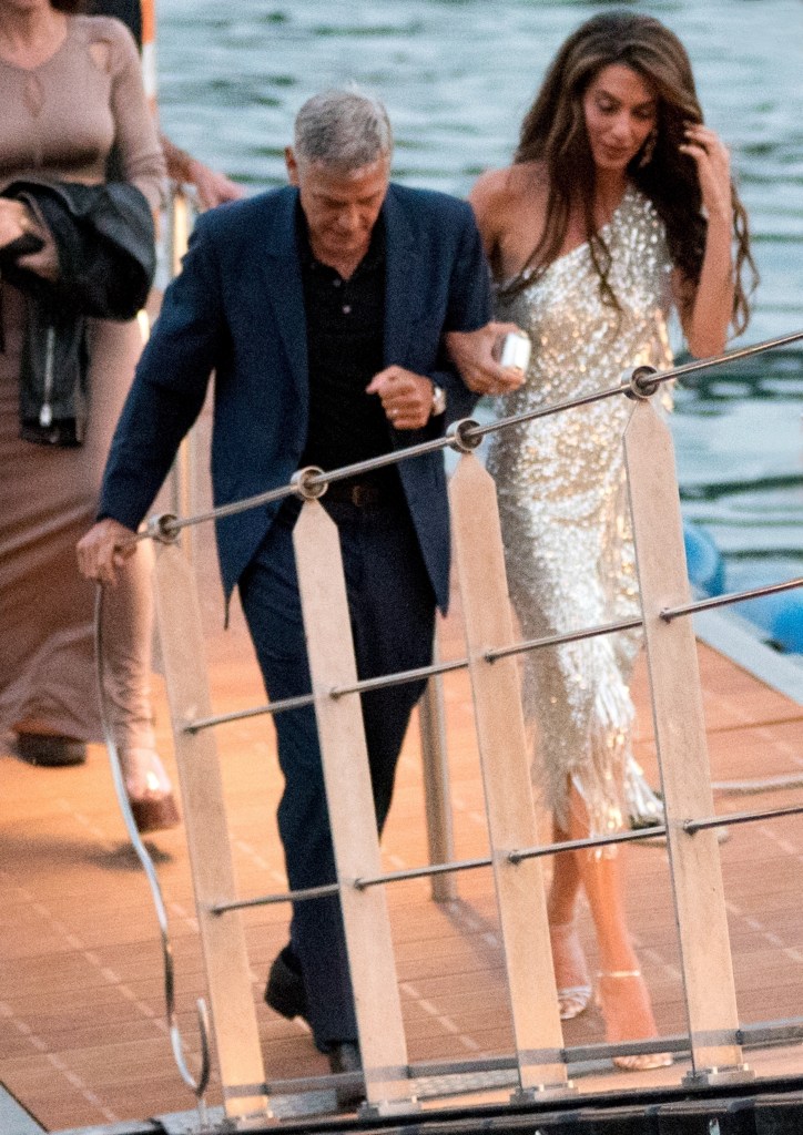 George Clooney and Amal Clooney