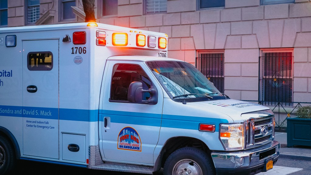 The student was rushed to a local hospital. 
