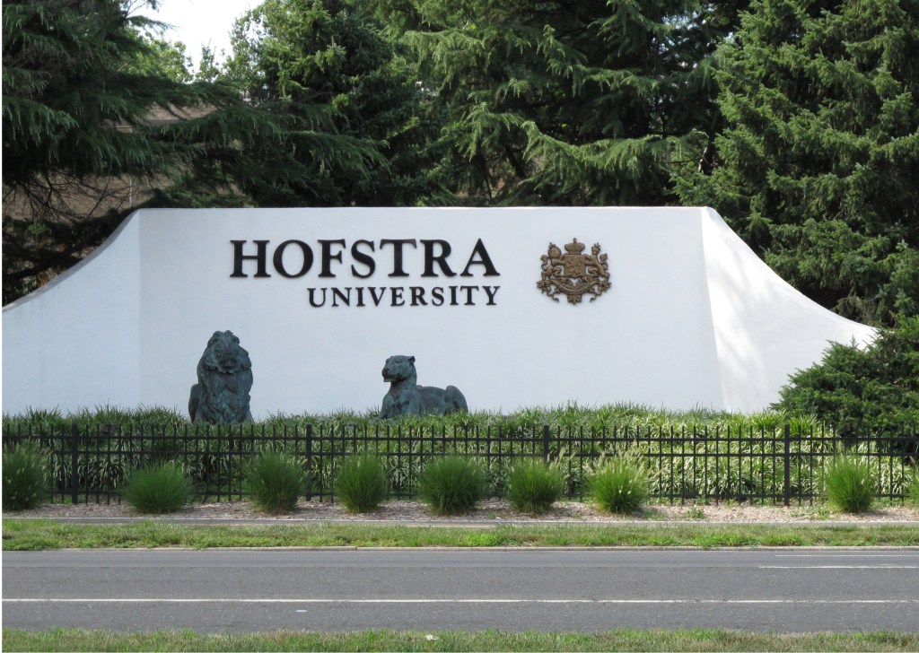 The medical emergency took place at Hofstra University. 