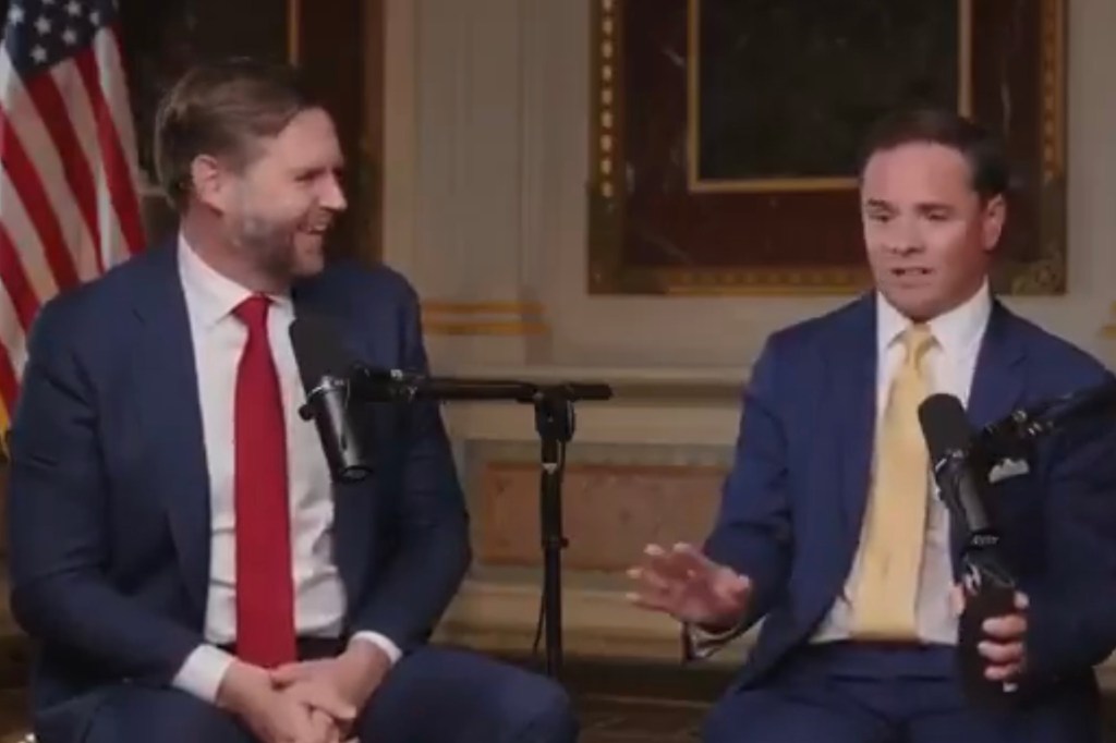 JD Vance on the Ruthless podcast discussing UFOs.