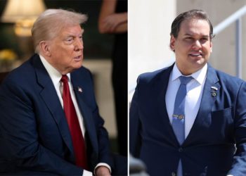 Trump demurs on pardoning disgraced former Rep. George Santos: ‘He lied like hell’
