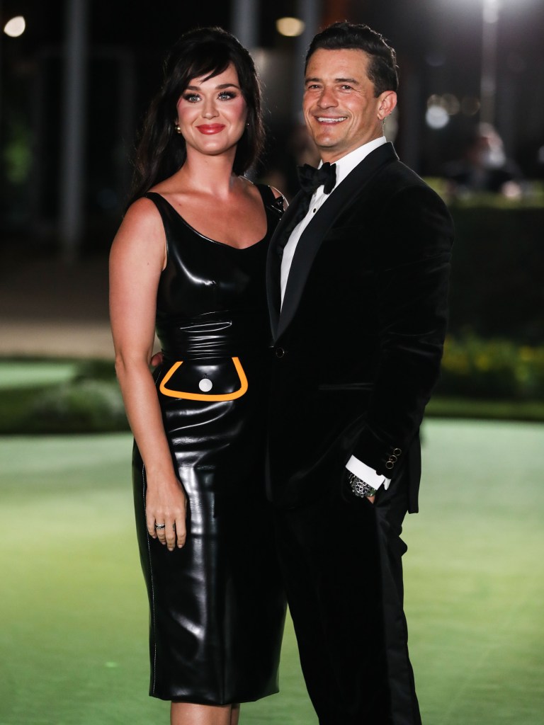 Katy Perry and Orlando Bloom.