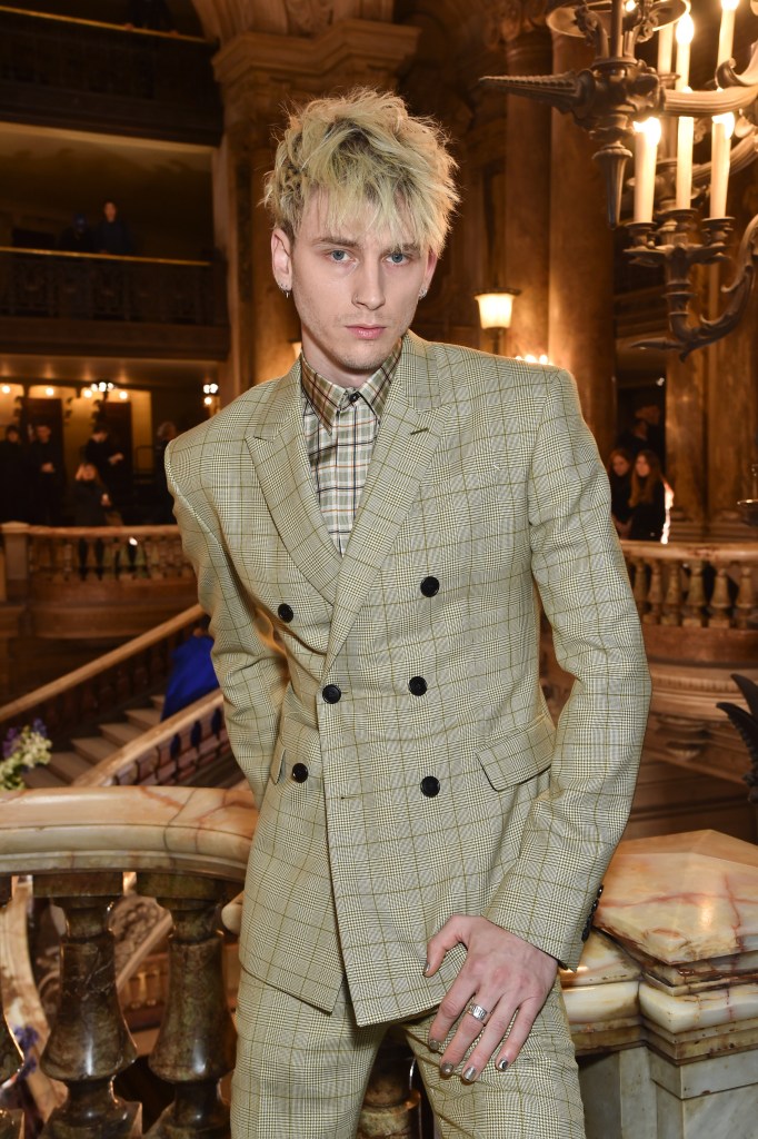 Musician Colson Baker aka Machine Gun Kelly attends the Berluti Menswear
