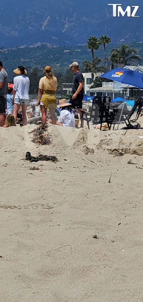 Prince Harry and Meghan Markle spotted on family beach outing as son Archie, 6, takes surf lessons. August, 2025