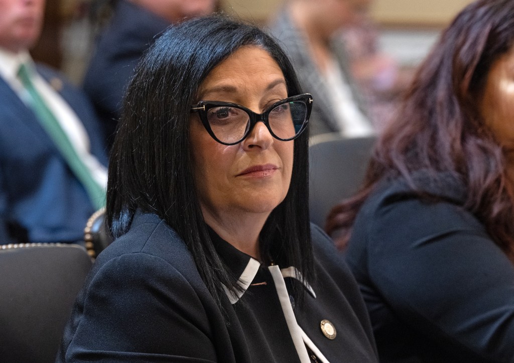 Joann Ariola testifying before the House Committee on Natural Resources.