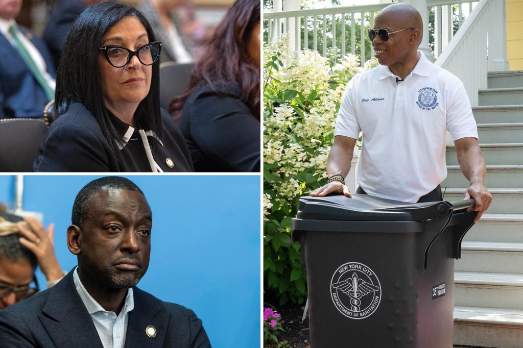 Adams trashes $14M plan passed by ‘irresponsible’ council to provide free garbage bins to NYC homeowners