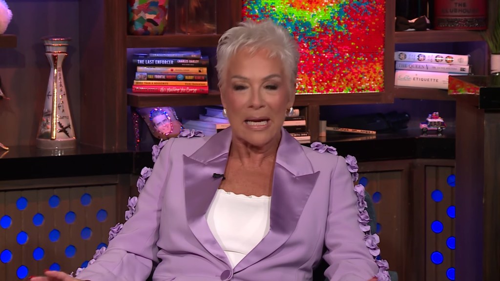 Denise Welch reacts to Taylor Swifts Tortured Poets Department, which was rumored to be inspired by her son Matty Healy. Denise shares why she was relieved to lose the role of Taylor Swifts would-be mother-in-law, says she has no hard feelings toward the pop star, and reveals shes proud of how Matty handled the situation, plus a sweet update on his current engagement!
