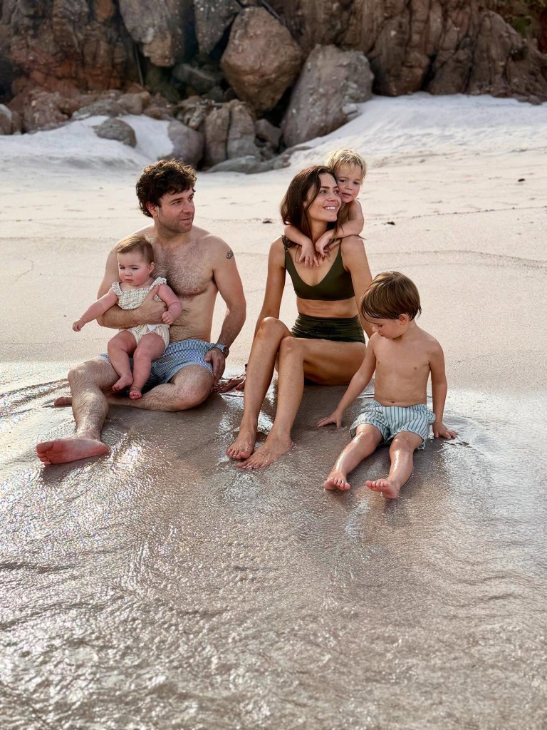 Mandy Moore and family