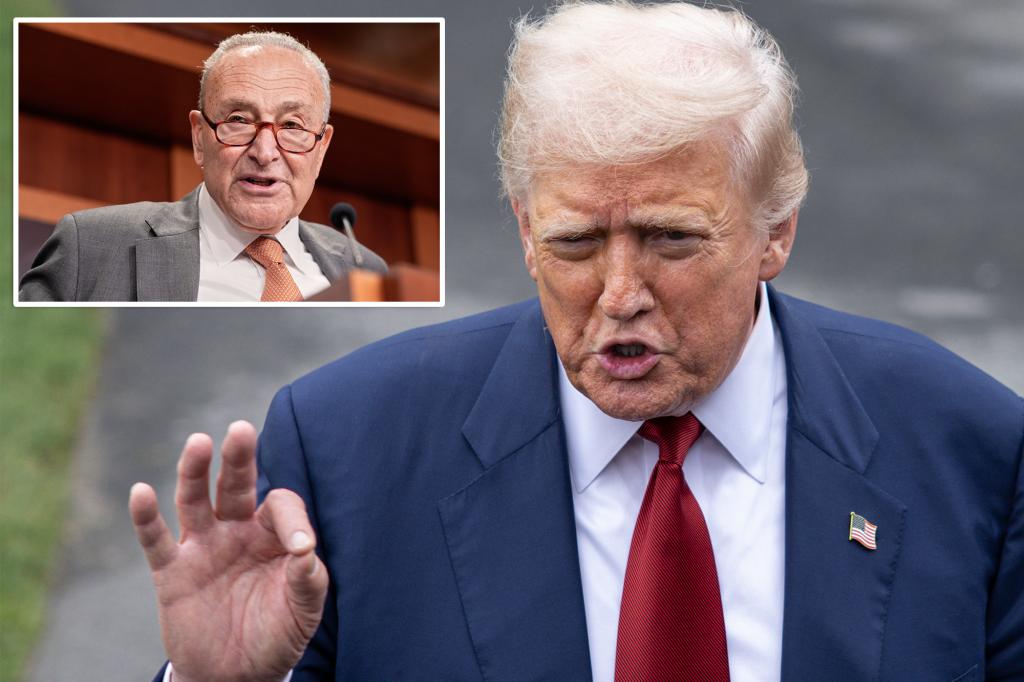 Trump tells Schumer to ‘GO TO HELL’ over Senate nominee deal after negotiations blow up