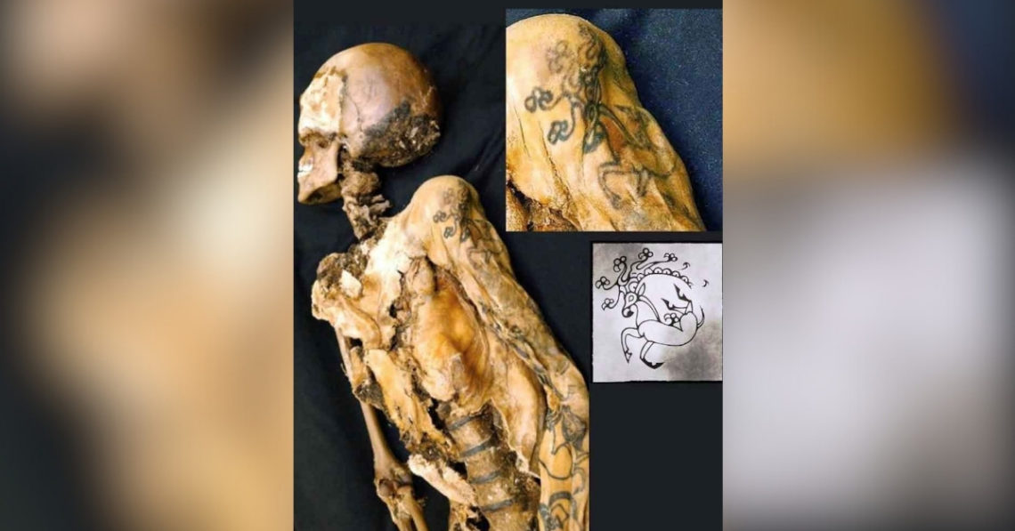 Stunning Tattoos Found on 2,500-Year-Old ‘Ice Mummy’