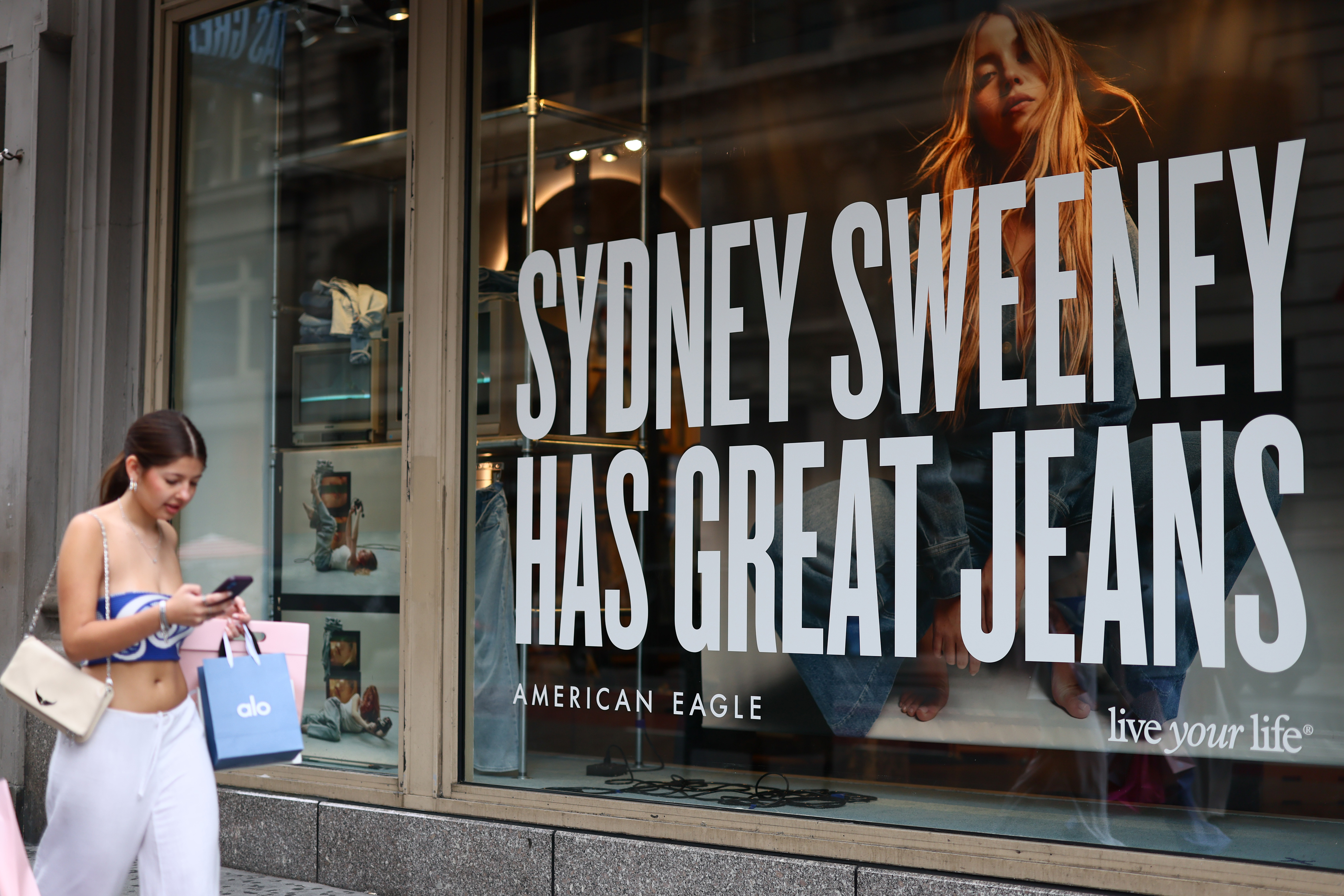 Sydney Sweeney's American Eagle ad