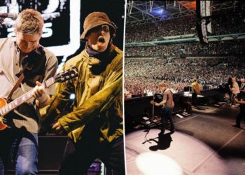 Oasis ‘shocked’ after man fatally falls from upper level at Wembley Stadium concert