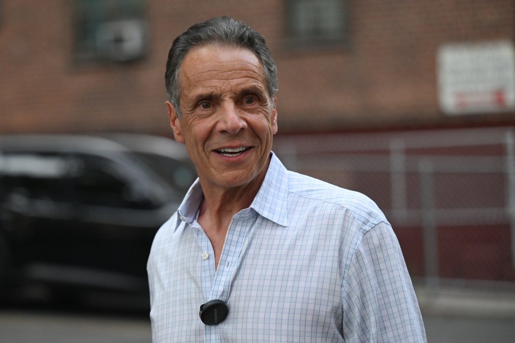 Andrew Cuomo in the Bronx.