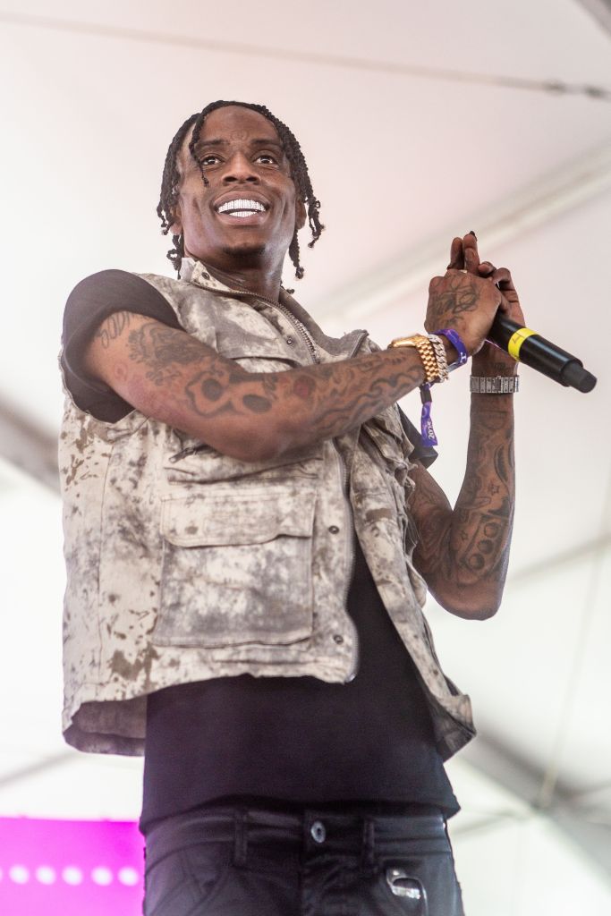 Soulja Boy performing at Summer Smash.