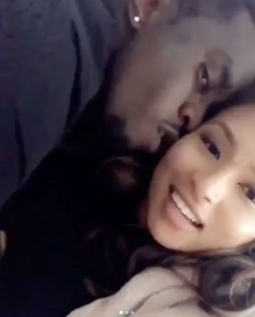 Close-up of Diddy and Gina Huynh.
