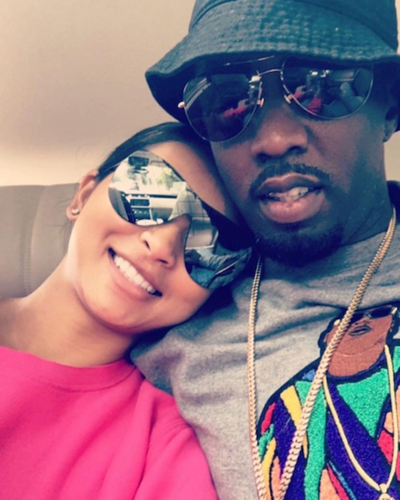 Photo of Diddy and Gina Huynh.