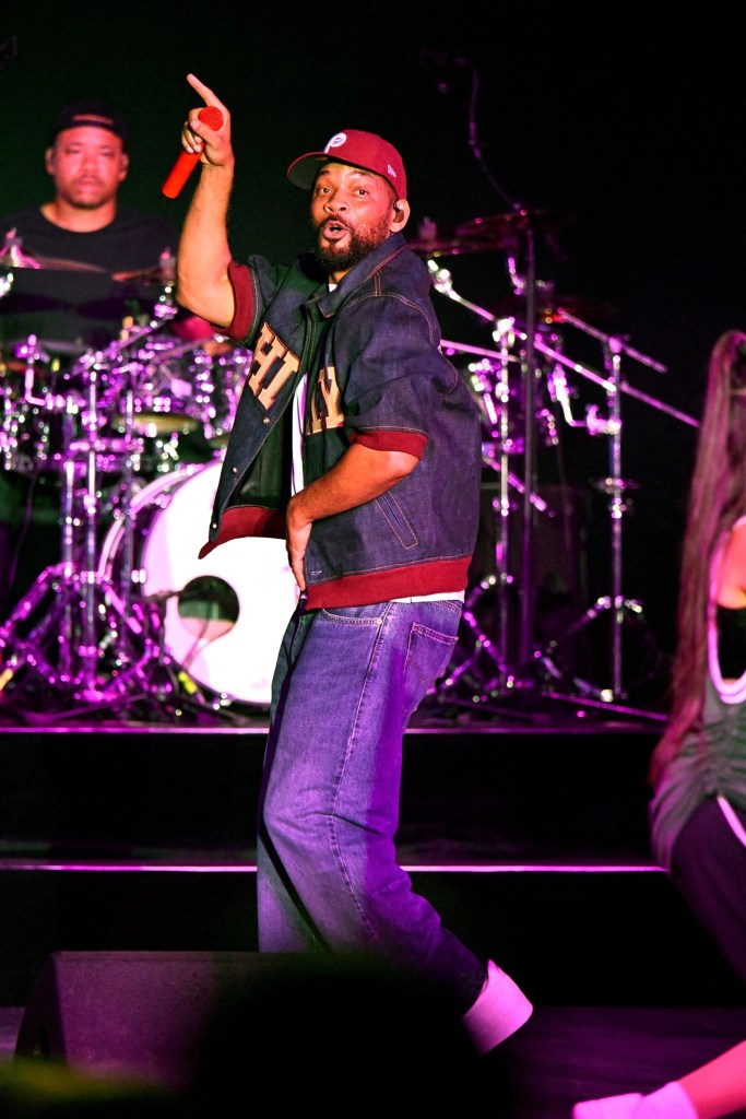 Will Smith performs at the Salle des Etoiles during the Monte-Carlo Summer Festival 2025.