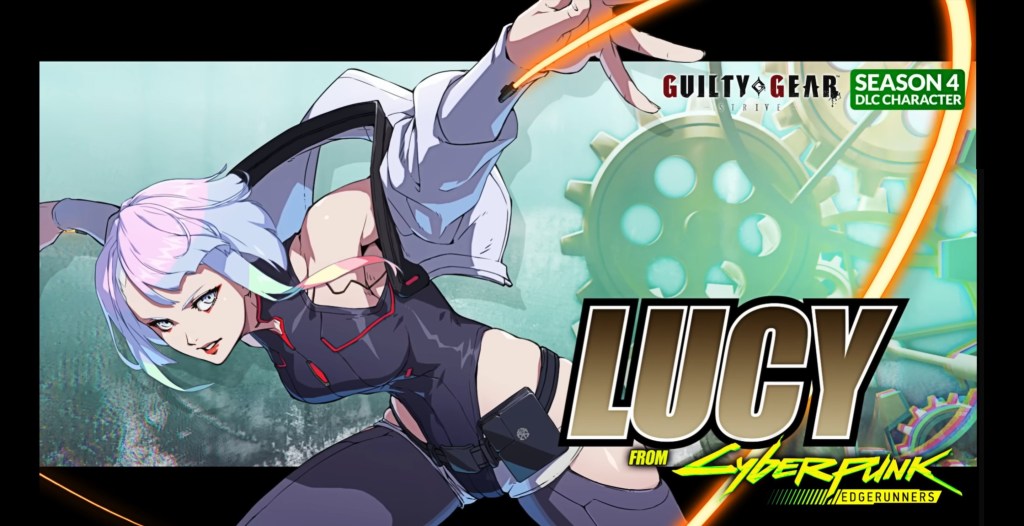 Cyberpunk 2077 Edgerunners Lucy Guilty Gear