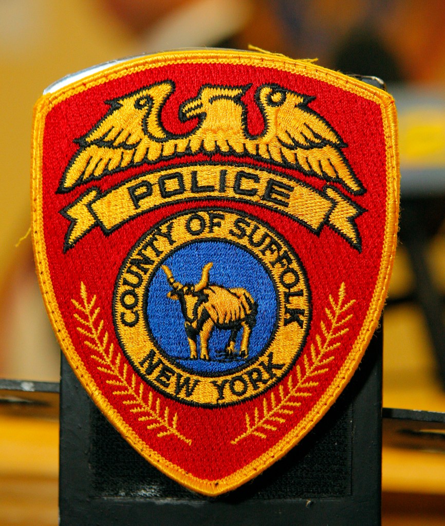 Suffolk County Police patch.