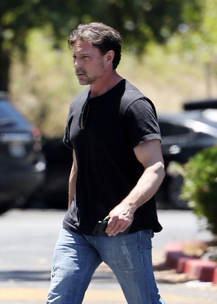 Aaron Phypers spotted walking without his wedding band.